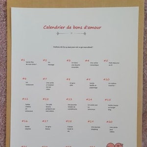 Carnet de 20 bons d'Amour: v1-7 | 20 coupons en couleur à remplir |  meilleur idée de cadeau à offrir à petite amie ou petit ami, amoureux | 40  pages 