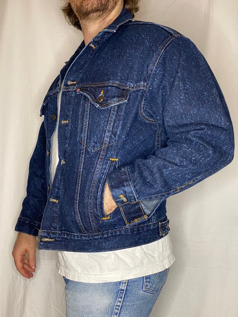 1988 Vintage Levi's Denim Jacket Made in USA Etsy