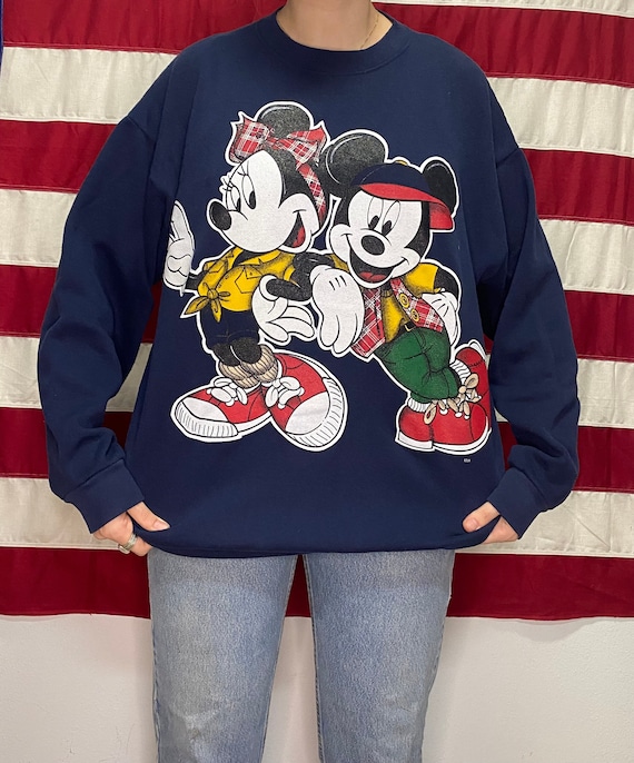 Vintage Mickey and Mini Mouse Sweatshirt