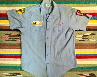 Chain Stitched Firemans Shirt