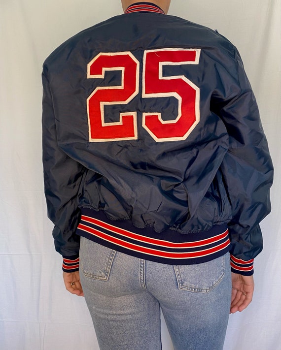 Vintage Bomber Jacket Angels Ft Worth - image 5