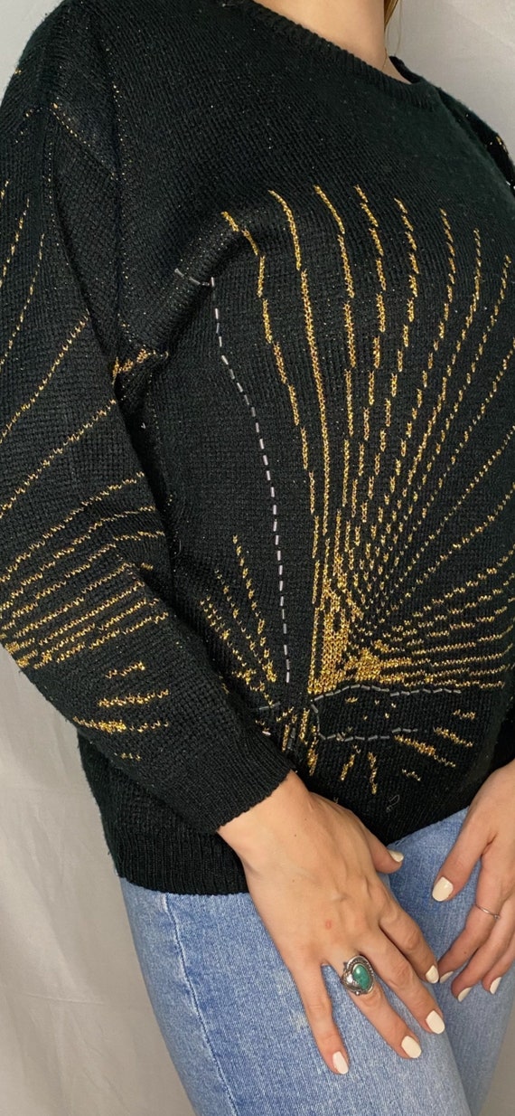 90's Glitter Sweater - image 3