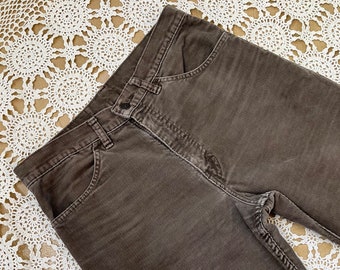 Vintage 1970s/80s Gap Corduroy Trousers Gray/Brown 32x32