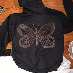 Custom Bleach Dye Sweat Shirt