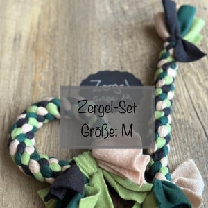 Dog toy Zergel set in size M | pull play