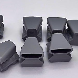Lot de 10 véhicules, moteur à récupération d&#39;air supérieur, 2 x 2 briques LEGO ®.