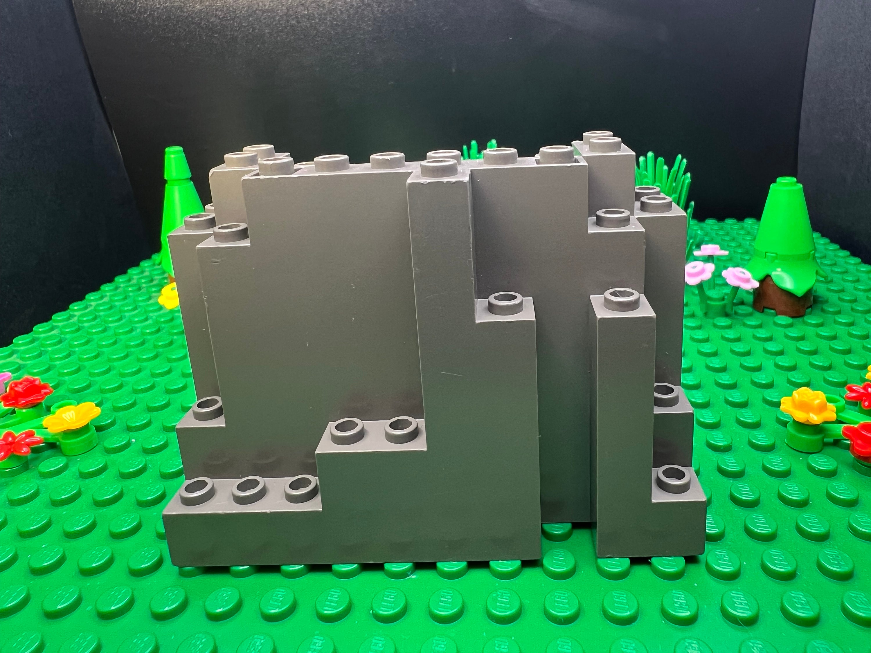 Rock Panel 4x10x6 Rectangular LEGO ® Landscape Part. - Etsy