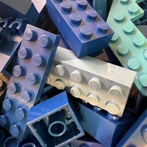 1/2 pound LEGO ® bricks, Blue.