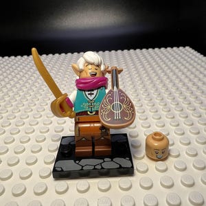 Elf Bard LEGO® collectable Minifigure Dungeons and Dragons 71047.