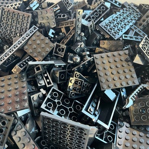 1/2 pound LEGO ® bricks, Black.