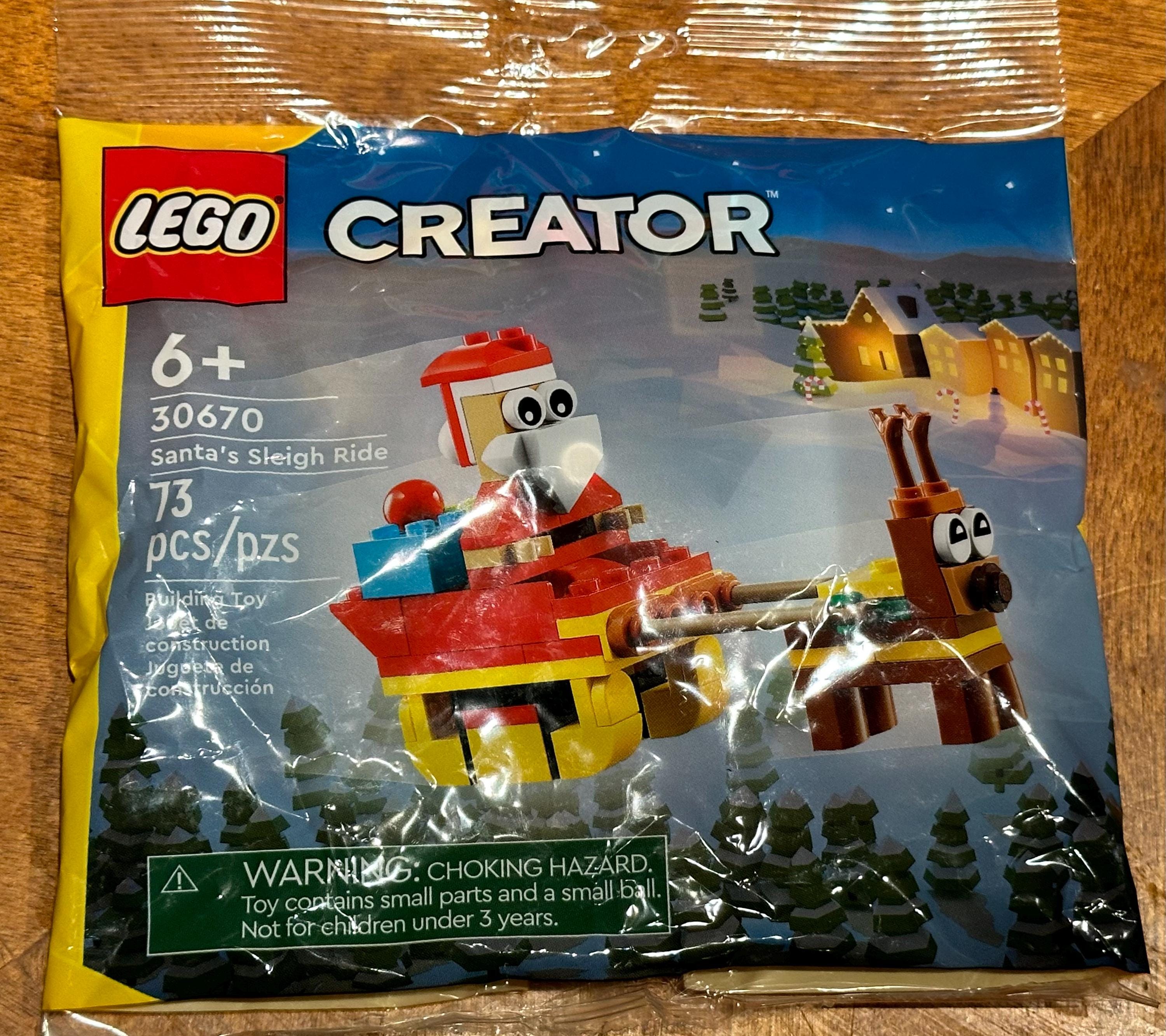 Buy Santa's Sleigh Ride LEGO ® Creator Set 30670 – New Sealed