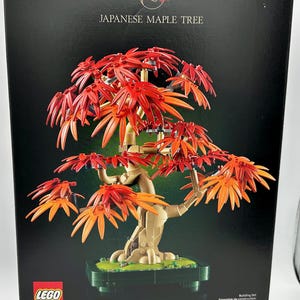 BONSAI出品 Japanese Red Maple Bonsai Tree LEGO ® Botanicals Set 10348 - Brand