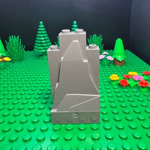 Rock panel 2x4x6 LEGO ® landscape part.