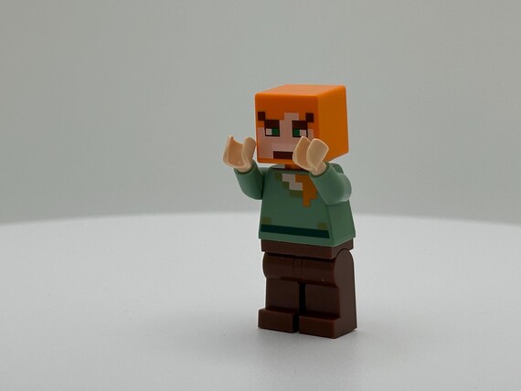 Angry Alex LEGO® Minecraft Minifigure. - Etsy