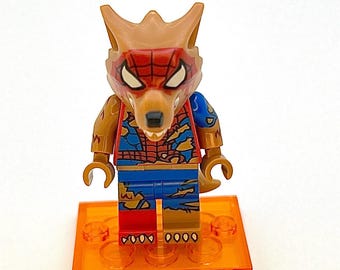 Werewolf Spider-Man, Peter Parker  LEGO® collectable Minifigure series Spider-Man 71050.