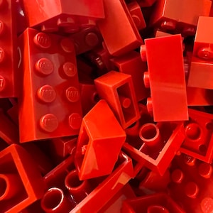 1/2 pound LEGO ® bricks, Red.