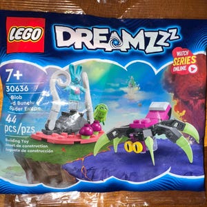 Z-Blob and Bunchu Spider Escape LEGO ® Dreamzzz set 30636 – New & Sealed Polybag