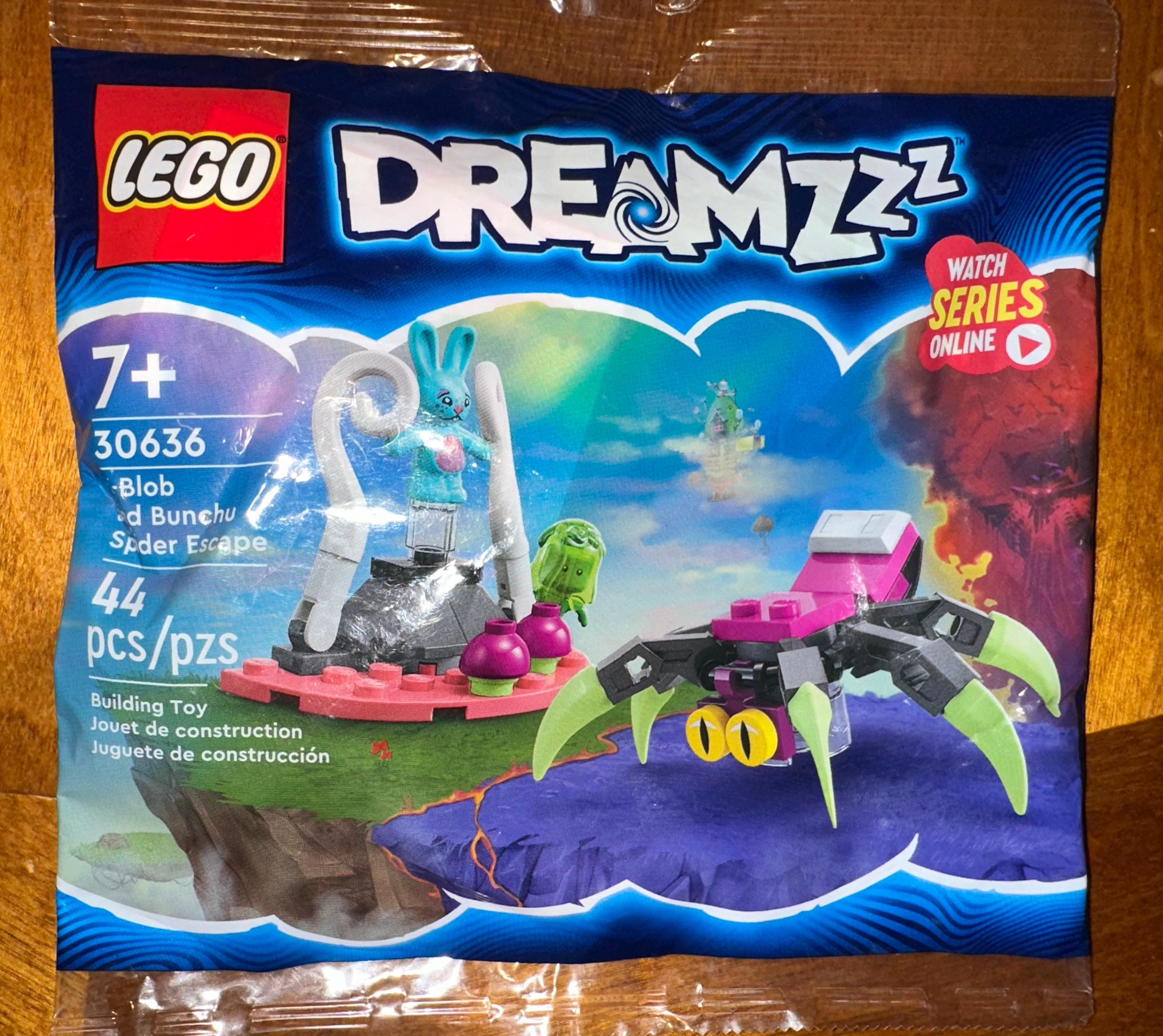 Z-blob and Bunchu Spider Escape LEGO ® Dreamzzz Set 30636 Z-blob and Bunchu Spider Escape LEGO ® Dreamzzz Set 30636