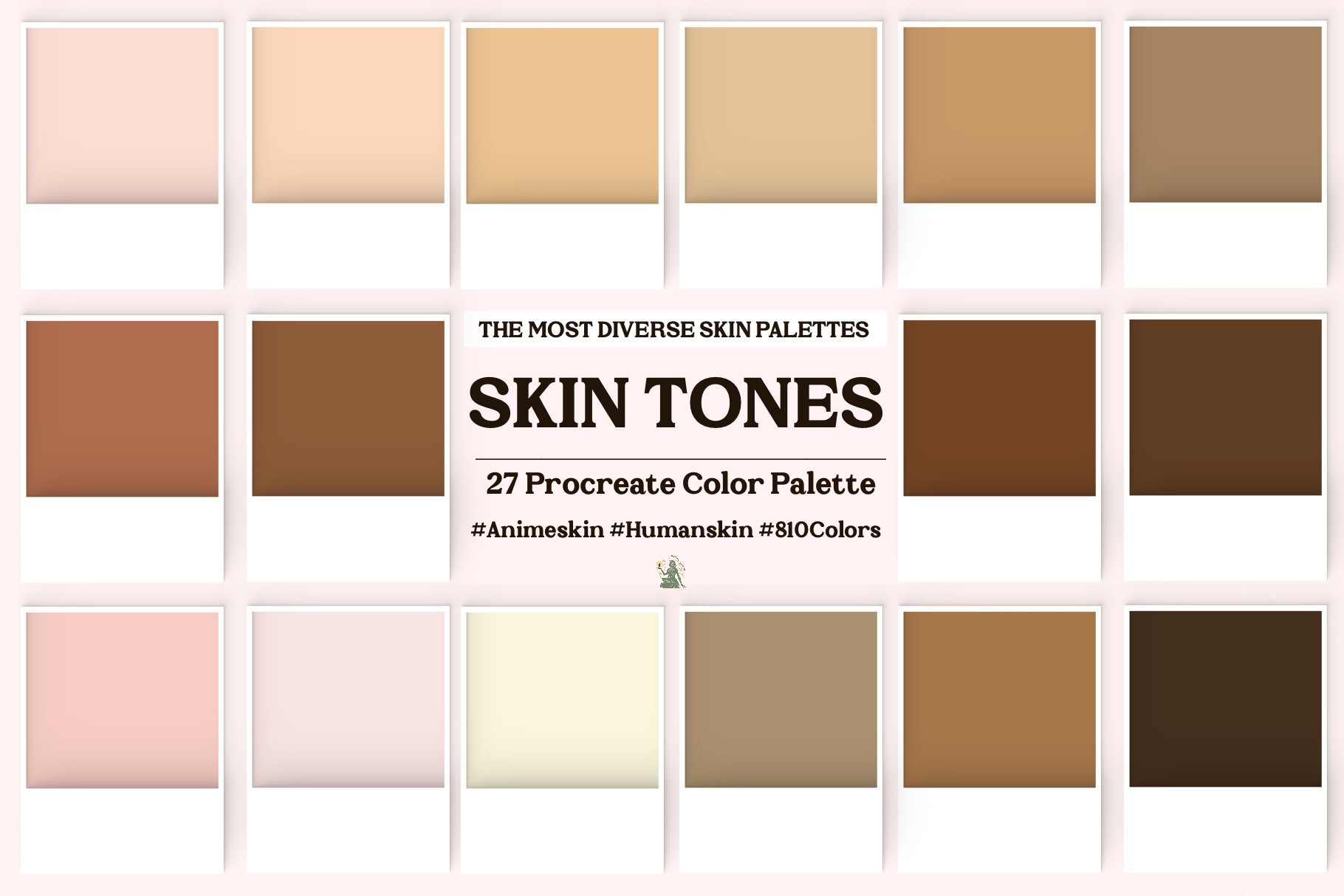Anime skin cheap color palette