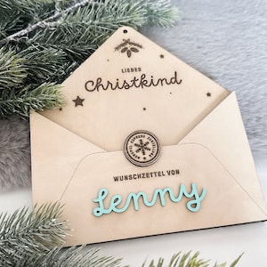 Weihnachtsbrief I Wunschzettel I Wunschliste I Christkind I Santa Clause I Brief Weihnachtsmann  I  Brief Christkind  I  Advent  I  Nikolaus