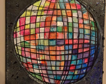 Glow in the dark discobal