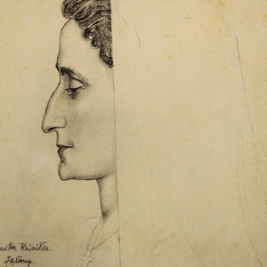 Jan Toorop (1858-1928) - Zuster Reinilda