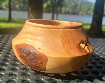 Hollow Form  Decorative Cherry bowl