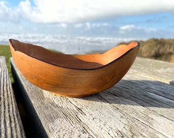 Natural Edge Red Alder bowl