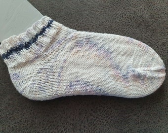 36/37  Wollsocken handgestrickt Socken Stricksocken Sneakersocken