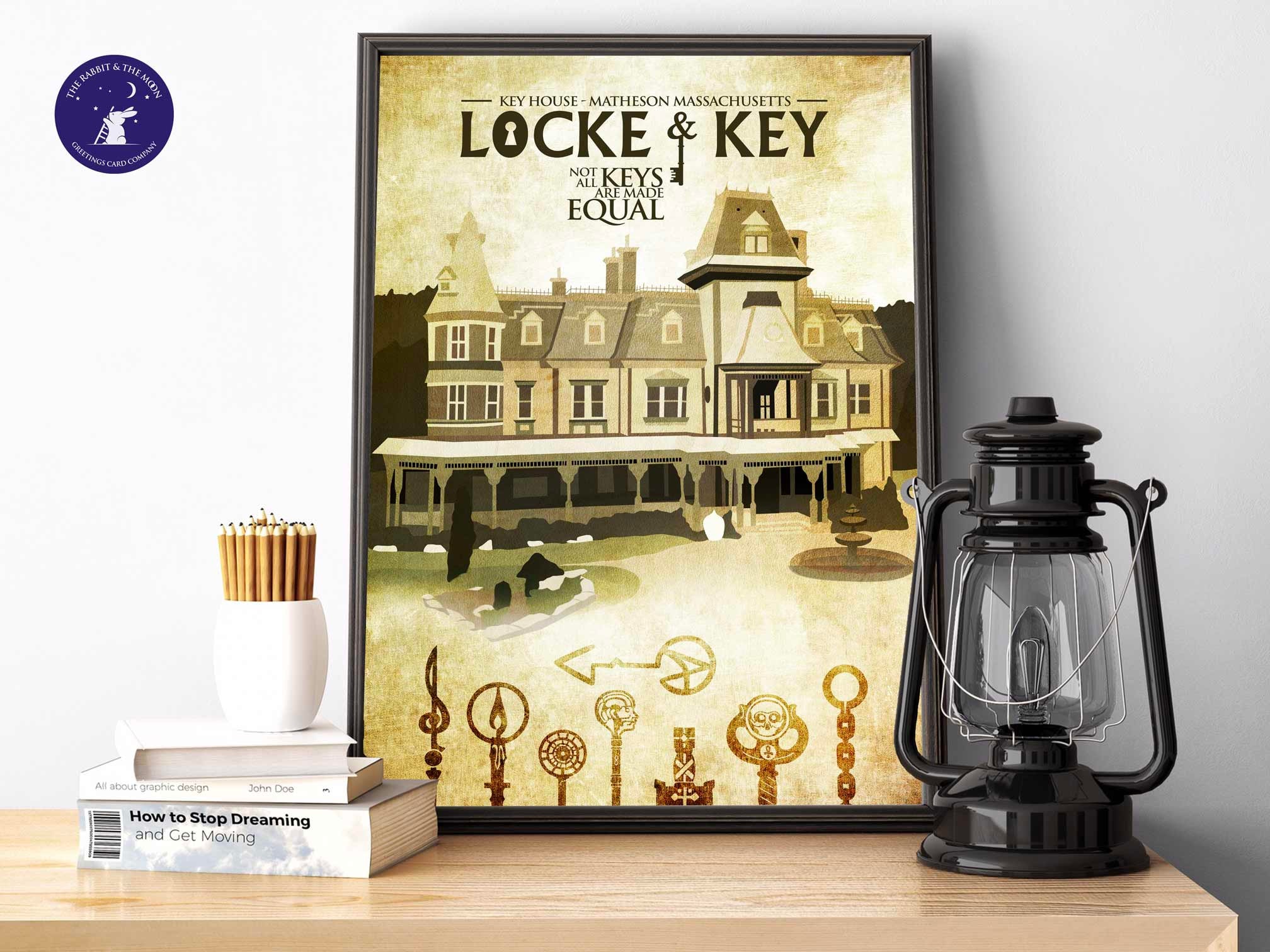 Galeriedruck mit Locke and Key - Der Schlüssel für überall von uredian