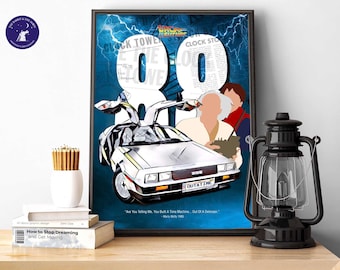 バック・トゥ・ザ・フューチャー /// 風の壁掛け時計（時計塔の文字盤