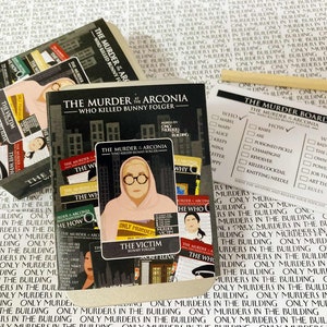 Only Murders Inspired - Murder at the Arconia 2 - Le jeu de cartes - Bunny Folger - Assassiner Mystère, Mabel, Oliver, Charles, Arconia, Podcast