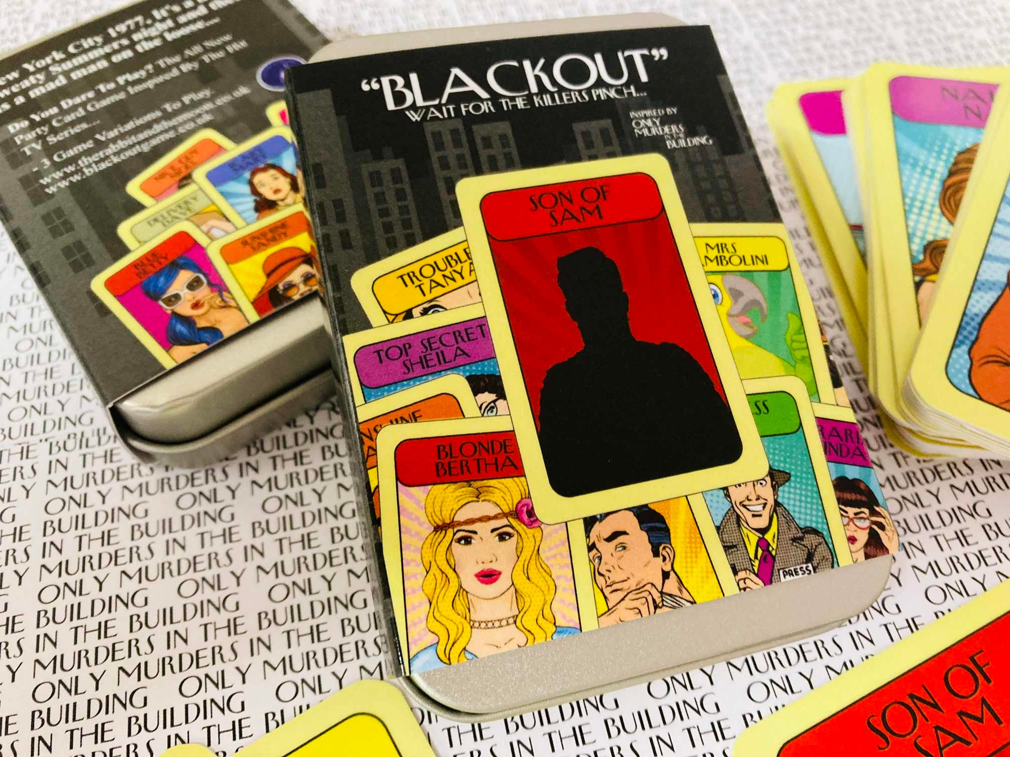 Son of Sam Blackout The Card Game Murder Mystery Card -  Portugal