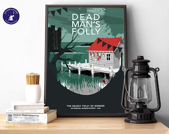 Classic Murder Mystery Detective Novels - Part 4- A4/A3 Prints, Greetings Cards, Framed Print, Film Poster, Book, Mystery, Murder, Detective