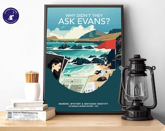 Classic Murder Mystery Detective Novels - Part2 - A4/A3 Prints, Greetings Cards, Framed Print, Film Poster, Book, Mystery, Murder, Detective