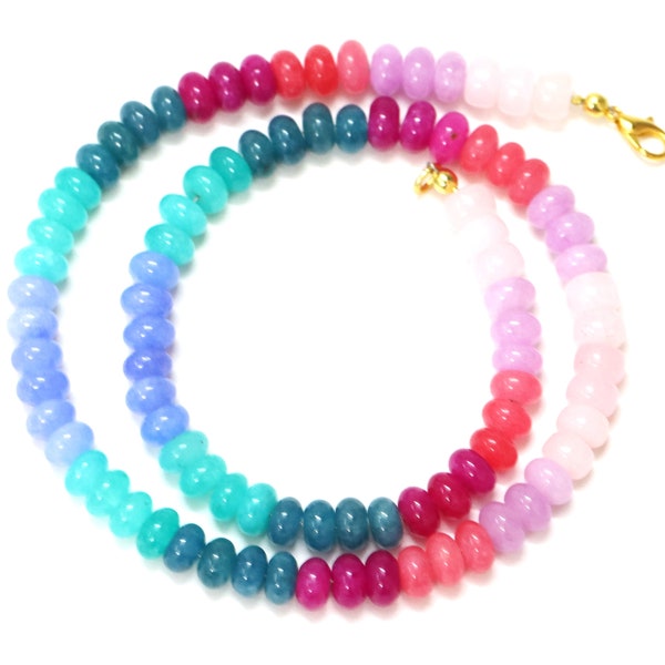 Candy Color Necklace - Etsy