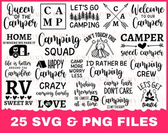 Camping svg Bundle, Camping svg, Camp svg, Camping svg Files, Camper svg, Camp svg Bundle, Camping Bundle svg, Camping Shirt svg png