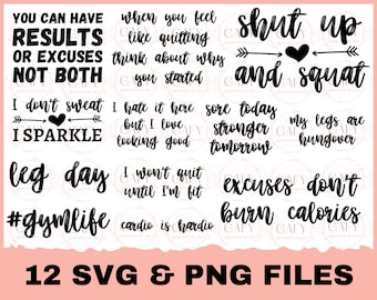 Gym SVG Bundle, Women Workout Shirt SVG, Gym Shirt svg, Workout Tank Top svg, Fitness svg, Muscle Tank svg, Flowy Tank svg, Cut File Cricut