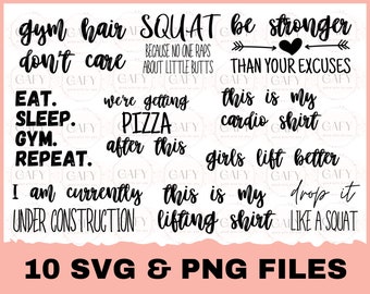 Workout SVG Bundle, Workout Shirt SVG, Gym Shirt svg, Workout Tank Top svg, Fitness svg, Muscle Tank svg, Flowy Tank svg, Cut File Cricut