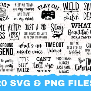 Big Cool Kids Svg Bundel, Familie, Kids Boy, Meisjes, Baby, Baby's, Zomer, Grappige Citaten, Pasgeboren, Sassy, Peuter, Svg, Png, Cricut, Clipart