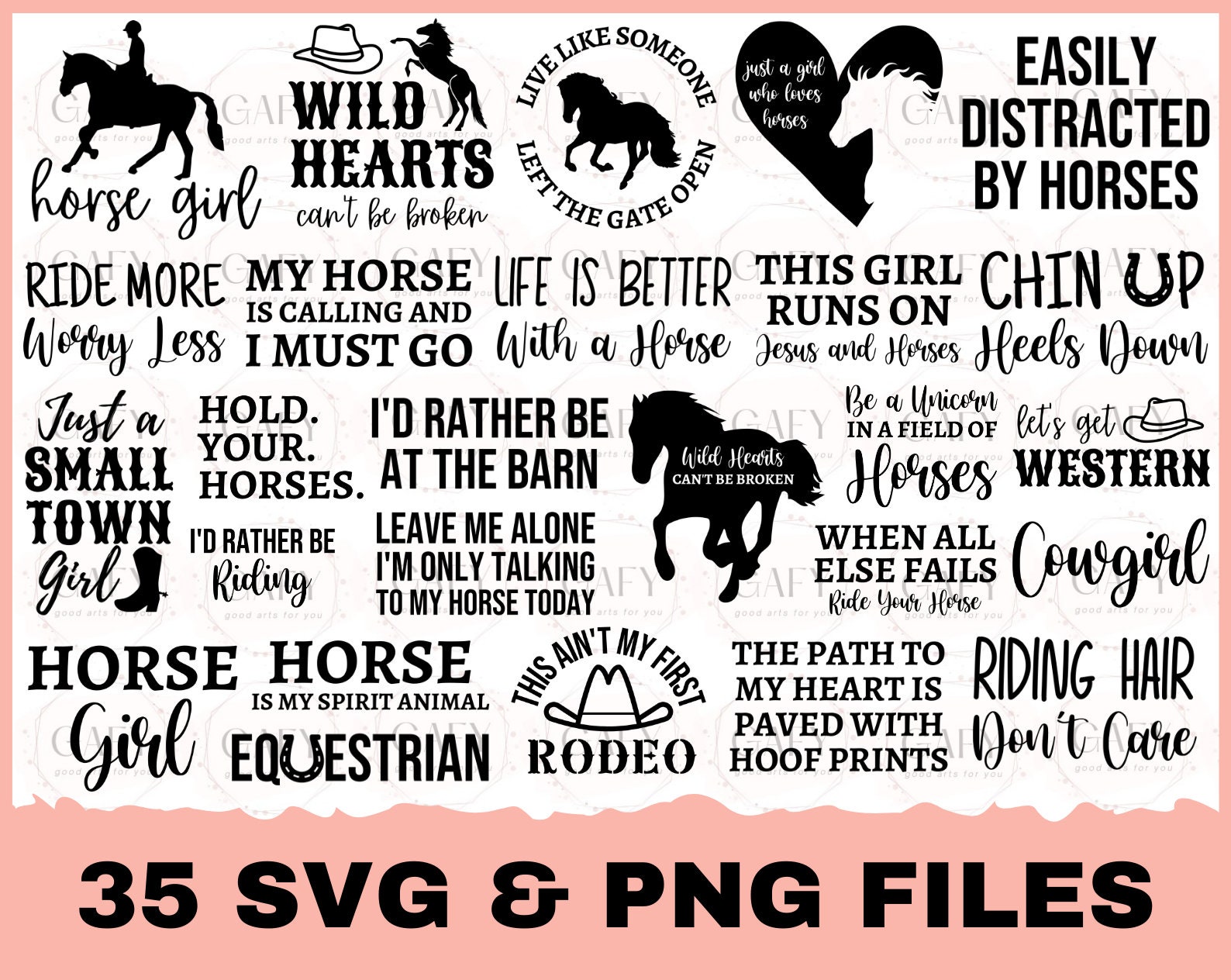 35 Horse Quotes SVG Bundle Riding SVG Quotes Riding SVG Etsy UK