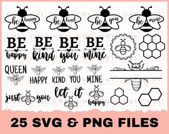 Abeille svg main lettered bundle, abeille genre svg, abeille heureux svg, abeille sentiers svg, dictons abeille svg, abeille citation svg, abeille couronne svg png clipart