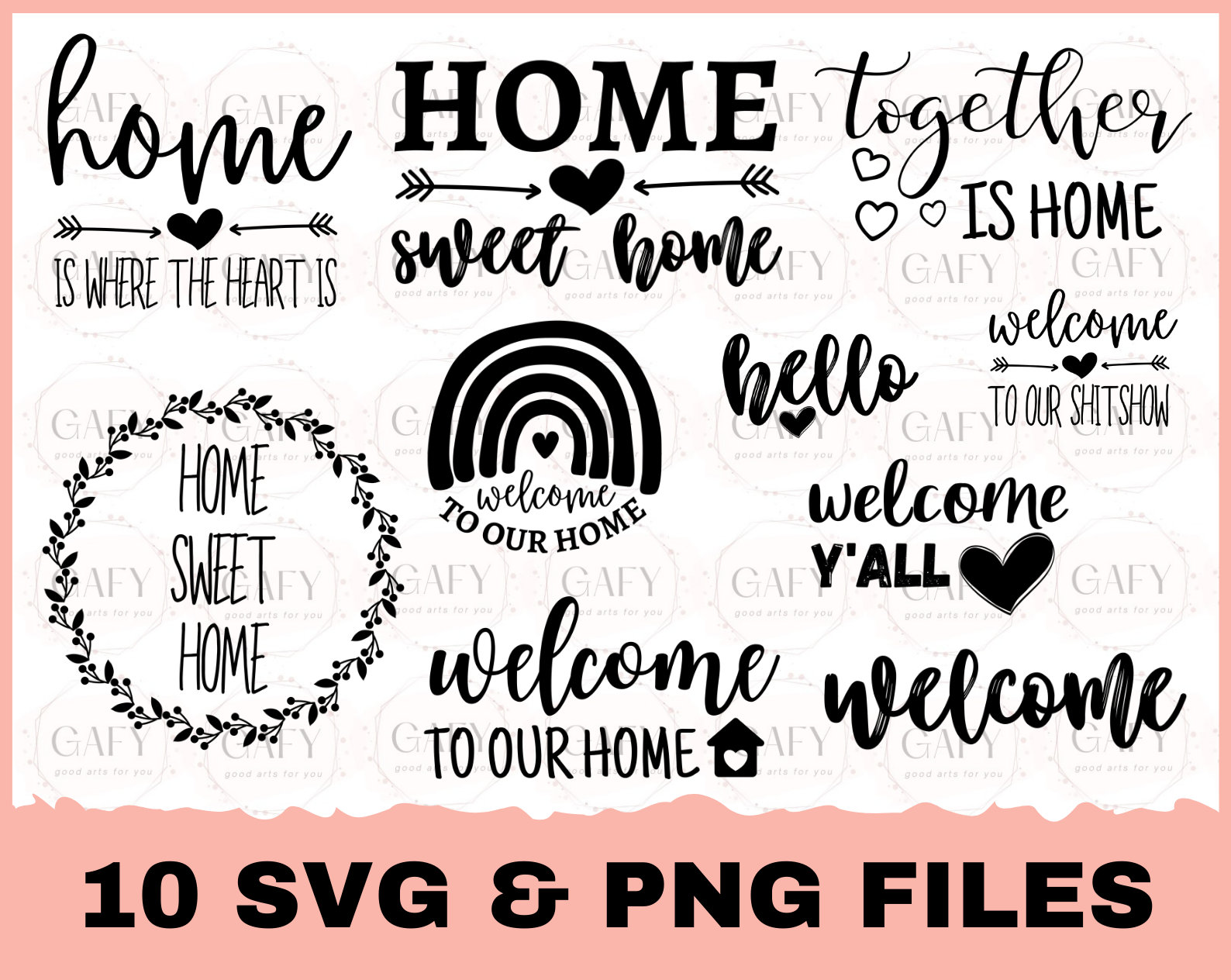 Welcome Svg Bundle, Home Svg Bundle, Welcome Sign Svg, Home Sign Svg ...