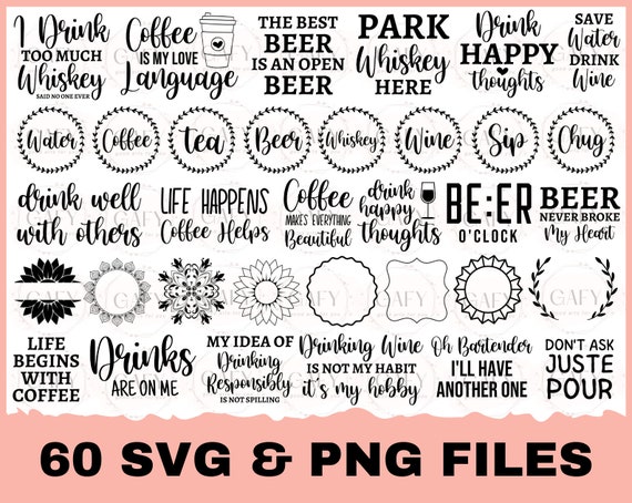 Untersetzer-Svg-Bundle, Wein-Spruch-Svg, Kaffee-Untersetzer-Svg, Getränke- Untersetzer-Svg, Bier-Zitat-Svg, Kaffee-Svg, Blumen-Monogramm-Svg, Tee-Svg,  Wein -  Schweiz