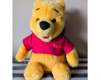 Vintage 90s Winnie The Pooh Talking Plush Toy Disney Battery NON WORKING