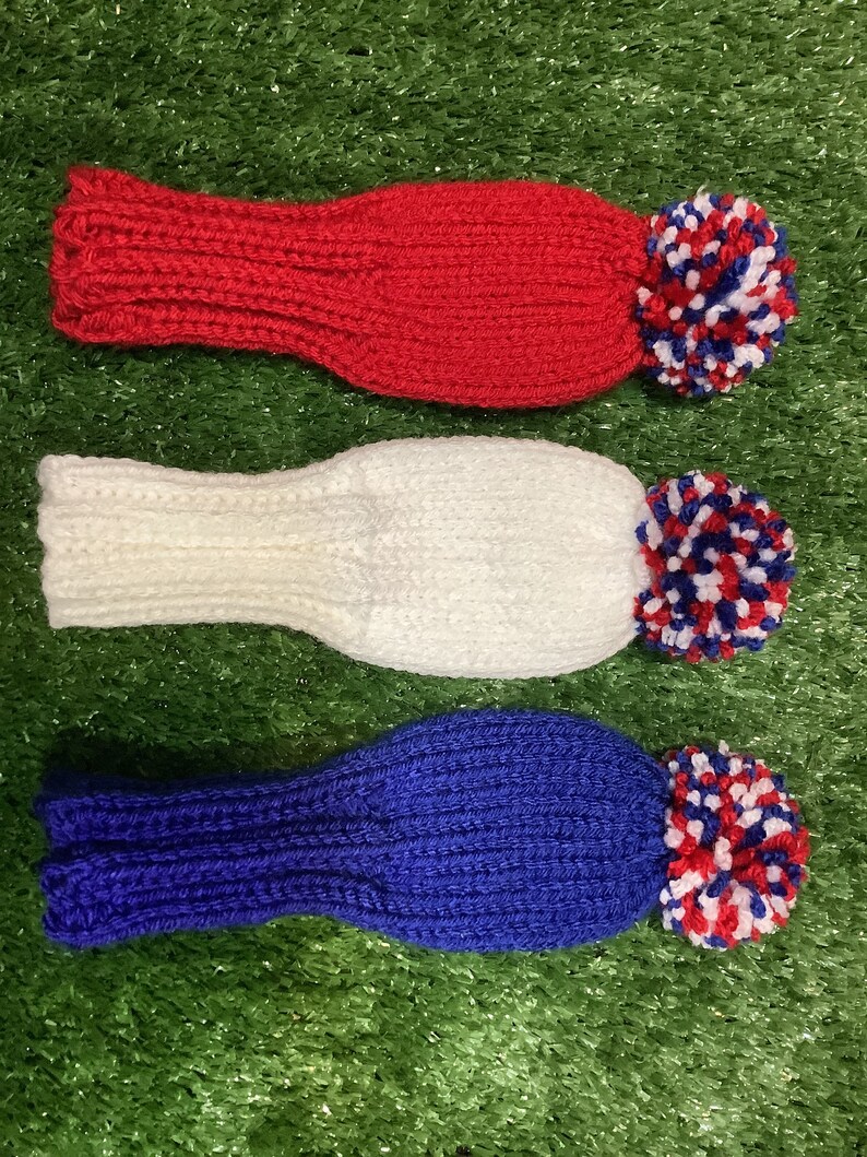 Patriotic Golf Club Headcovers for Hybrids Fairway Woods Etsy