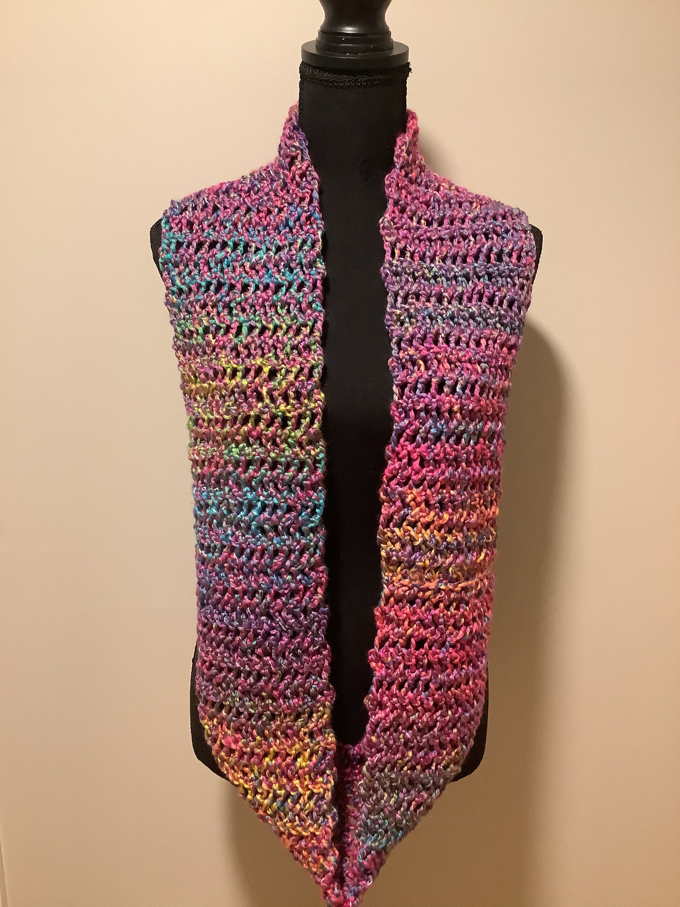 Loom Knit Infinity Scarf Pattern Instructions Easy Beginner - Etsy