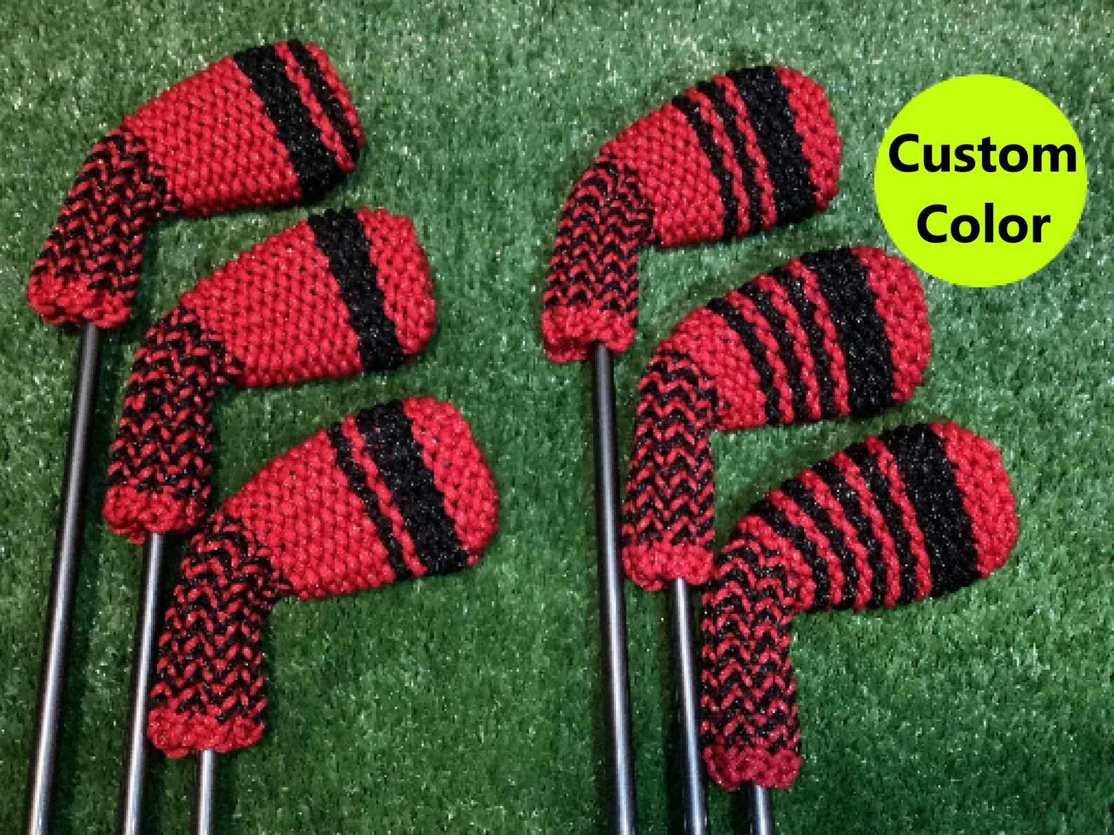Clean Shot Headcovers Custom Golf Club Headcovers Any 2 Colors Etsy