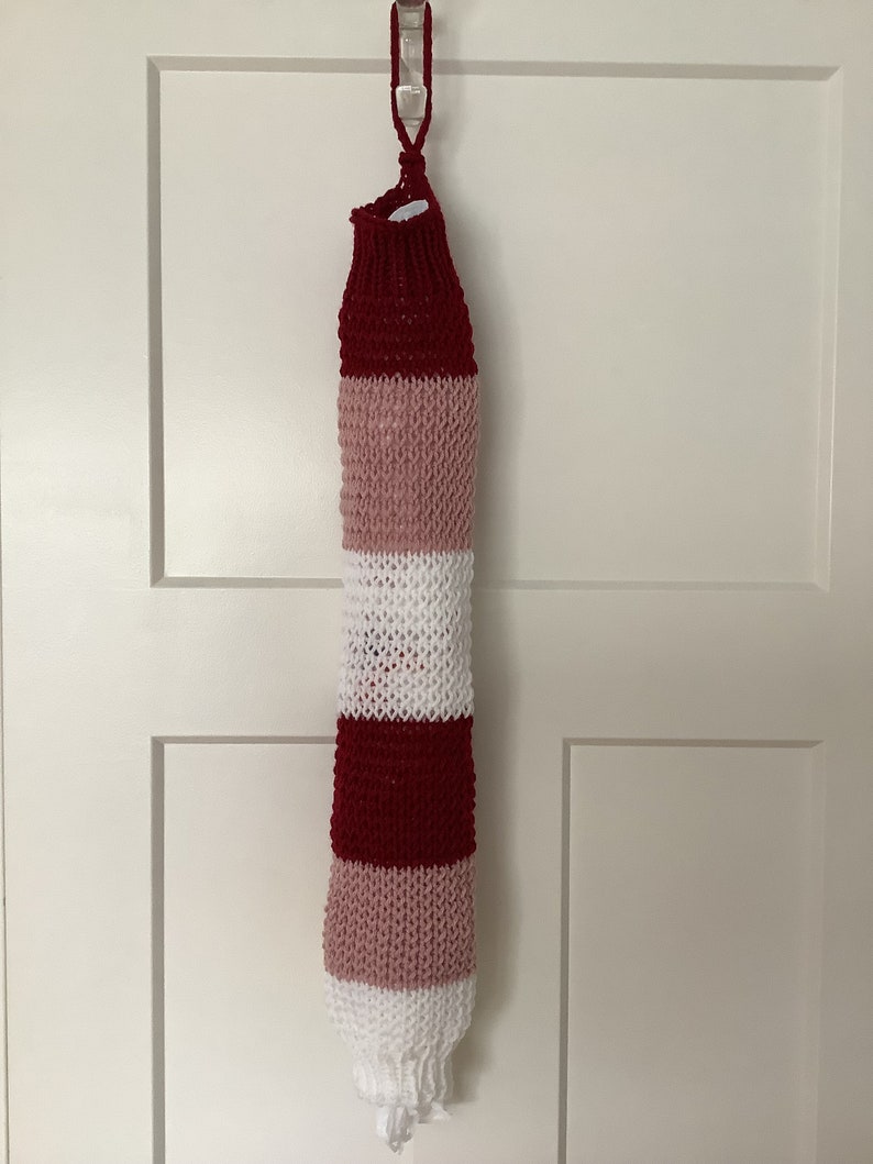 Loom Knit Grocery Bag Holder Pattern Instructions Easy Etsy