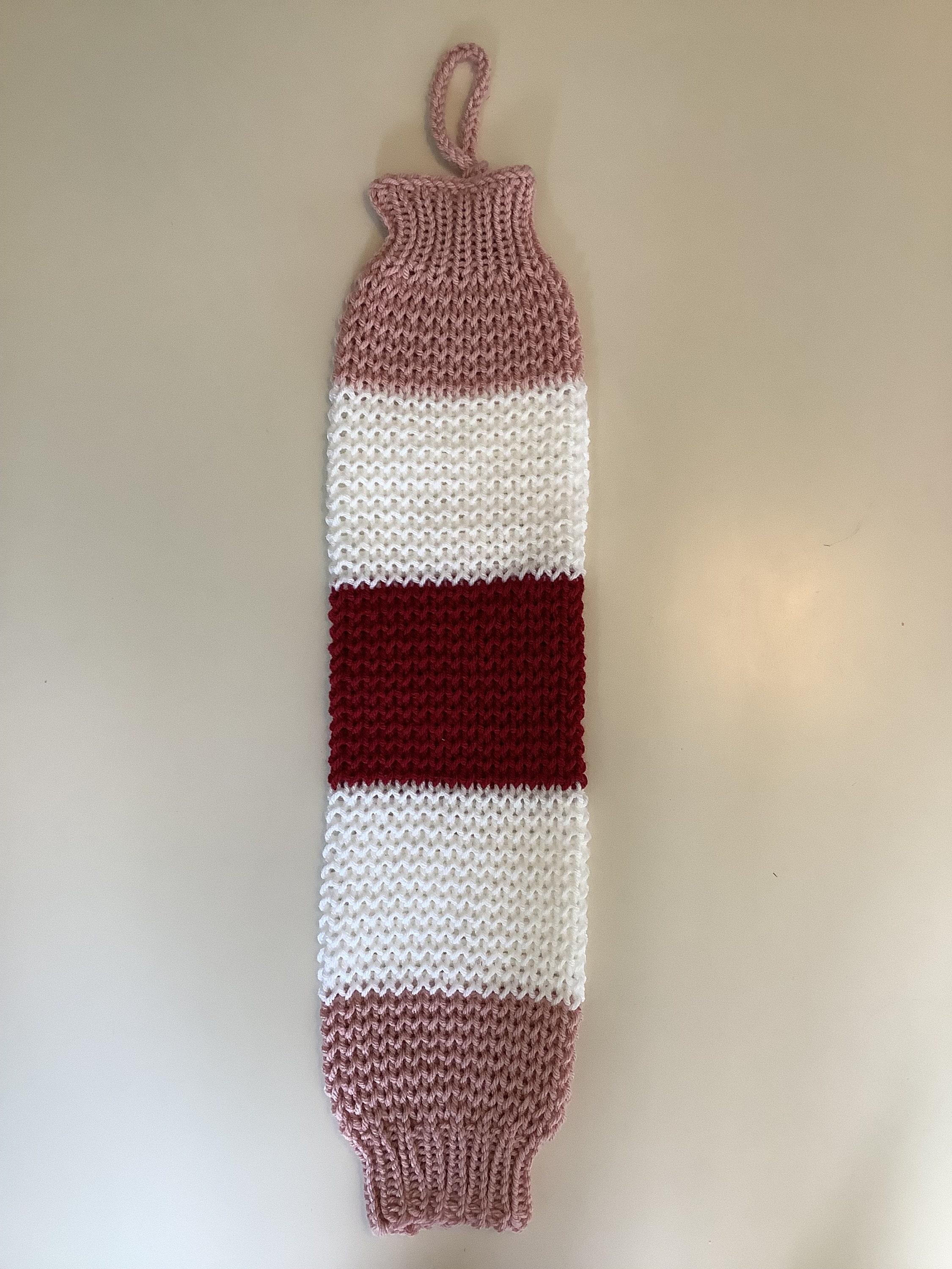 Loom Knit Grocery Bag Holder Pattern Instructions Easy Etsy